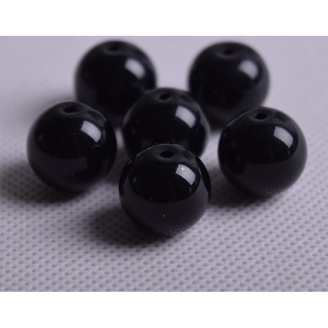 0.5kg hạt đá đen bóng 4-6-8-10-12-14-16mm (màu 7)