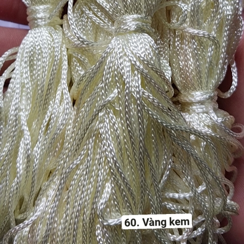 Bó 10m dây dù 1mm màu 51 đén 65