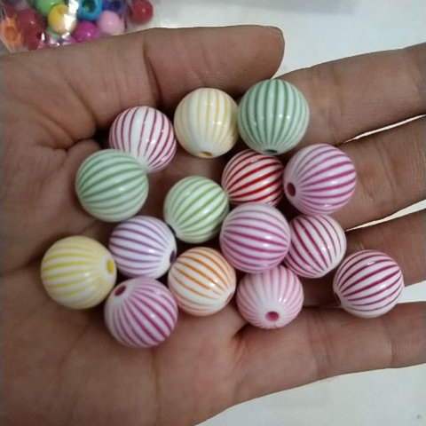 10gamHạt nhựa hình quả trám 8/10/14mm