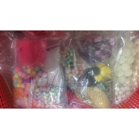 combo hạt nhựa+ đê hoa các loại cho khách