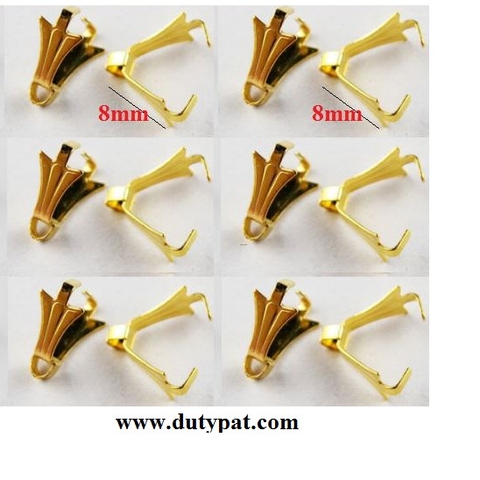 gói 100-500 chot kẹp mặt loại nhỏ 8mm