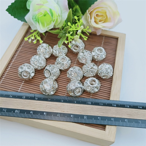 charm pha lê lỗ 4-5mm