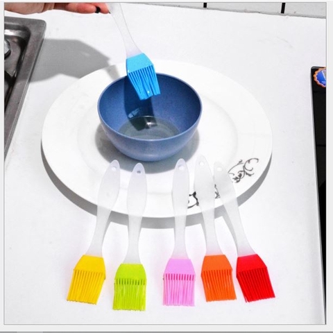 cọ quét dầu ăn silicon chịu nhiệt dùng cho khuôn làm bánh, khuôn nướng bánh nồi chiên không dầu,Chổi quét dầu ăn p191-3