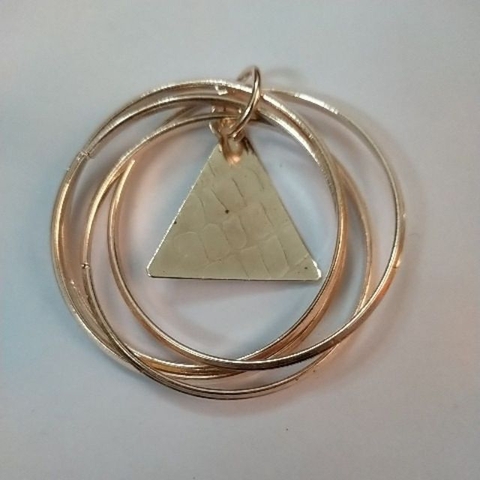 1 Set 4 vòng tròn và tam giác