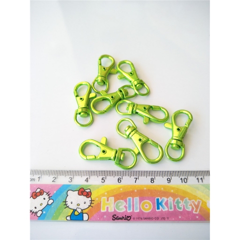 1-5 móc khóa màu xanh 38mm