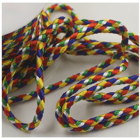 Dây chỉ ngũ sắc #583 size 4mm (4.5K/1m)