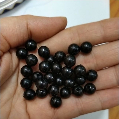 10gam hạt nhựa đen 4-6-8-10-12mm
