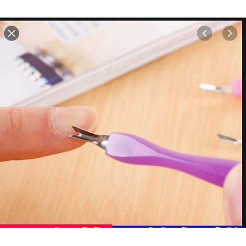 nĩa dao tẩy da chết làm móng, làm nail
