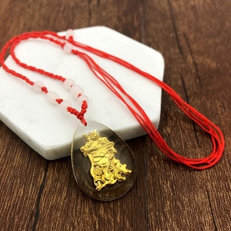 mặt dây chuyền thủy tinh thần Quan công