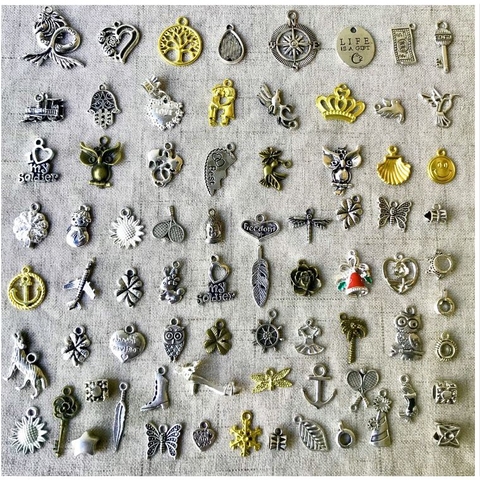 50gam mặt kim loại giả cổ các kiểu làm vòng-trên 50 cái