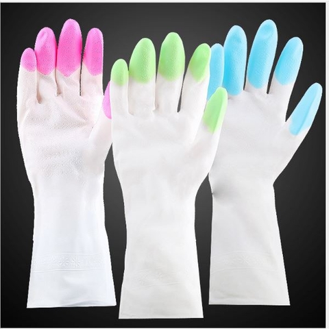 găng tay cao su bảo vệ tay khi làm việc nội trợ