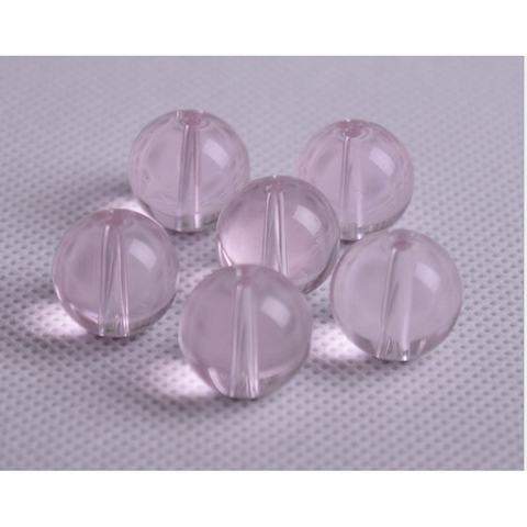 0.5kg hạt đá thủy tinh Hồng nhạt size 4-8-10-12-14mm