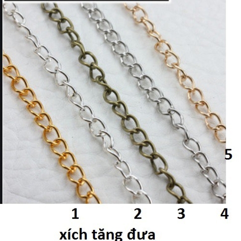 1-2-5met xích tăng đưa làm trang sức