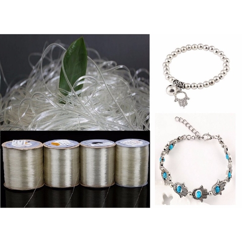 1 cuộn cước thun 1000m size 0.8mm