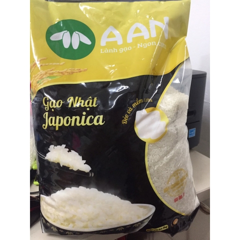 Gạo Nhật Japonica bịch 5kg