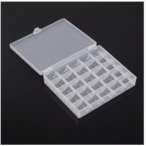 hộp nhựa đựng 25 ngăn đựng đồ tiên dụng dài 12x10 x2.6cm