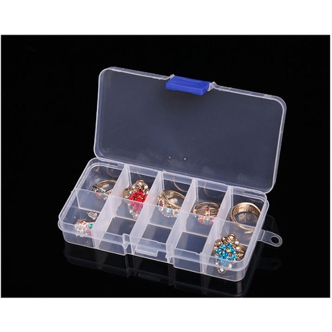 Hộp nhựa 10 /15/24/36 ngăn đựng đồ đa năng