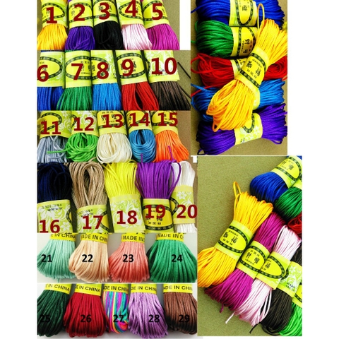 5MET dây tim nhỏ nhất 1.5mm (1mm) bóng mềm đan vòng