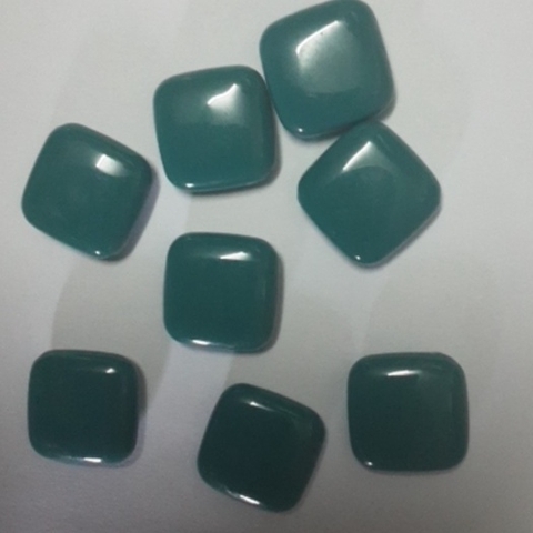 5 Hạt nhựa hình thoi xanh lam 20mm