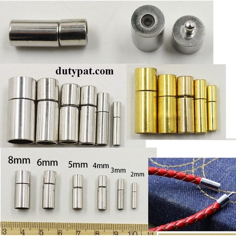 khóa đầu dây làm vòng tay đủ size 2-3-4-5-6mm