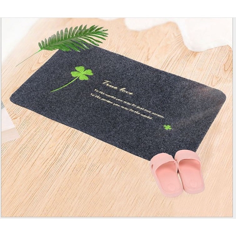 thảm chùi chân nỉ đế cao su chống trượt bền đẹp