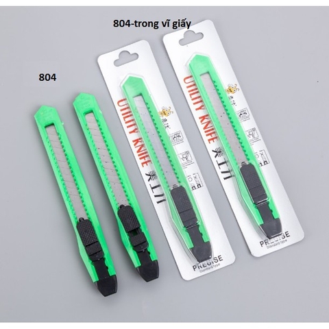 Dao rọc giấy giá sĩ lưỡi dao 9mm