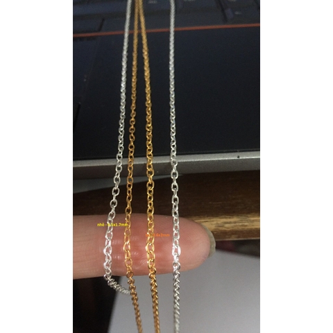 1-5met xích chữ O to bản 1.7& 2mm-XS200