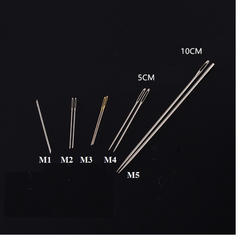 combo 12 kim thêu mắt lớn , kim kết cườm đủ size 3.8-4-5-10-14cm