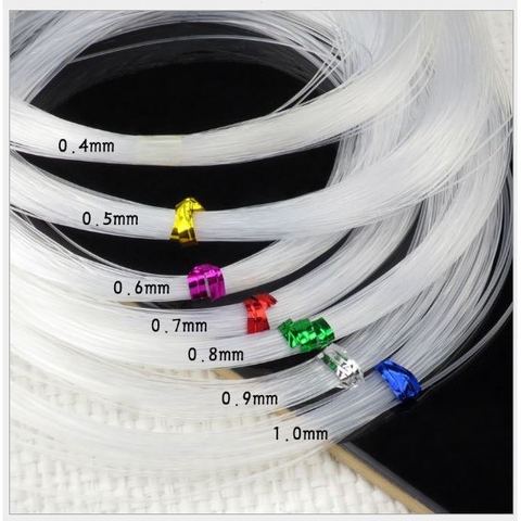 1 khoanh cước không giãn, cước xỏ cườm, cước câu cá 0.4-0.45-0.5-0.6-0.7-0.8-0.9-1mm