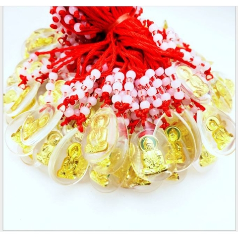 mặt dây chuyên thủy tinh mặt Phật