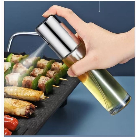 Bình xịt dầu ăn phun sương cho nồi chiên không dầu chai thủy tinh cao cấp 100m