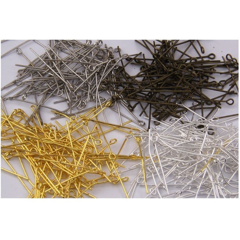 10gam kim xỏ , kim bi làm trang sức size 30- 35mm, kim đính cườm. kim xỏ hạt đá, hạt châu