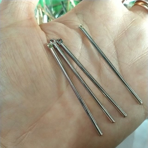 10 que tròn làm hoa tai nối dài 5cm- MH2335-1