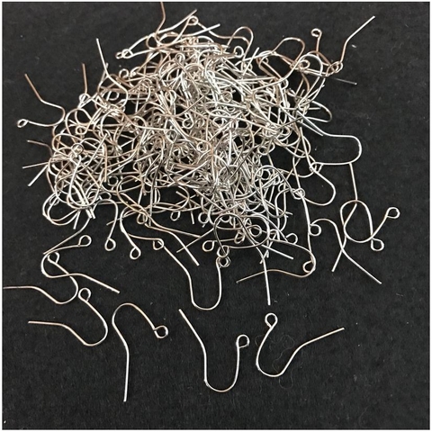 10gam móc hoa tai trơn (khoảng 90 móc-45 đôi)