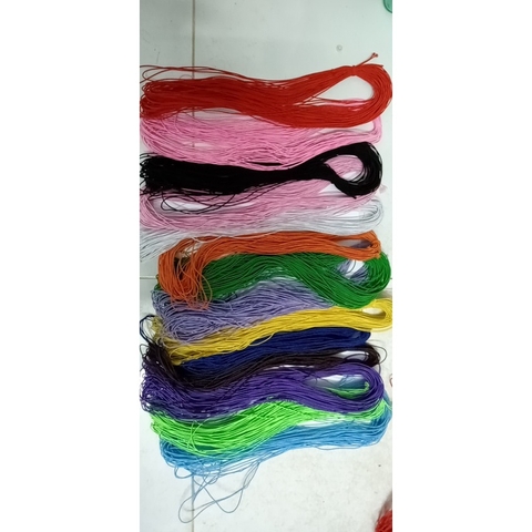 bó 21met dây thun 0.8mm nhiều màu