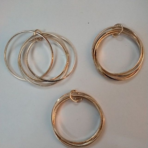 1set 4vòng tròn dày đường kính 40mm