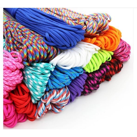bó 3 met paracord 4mm 7 lõi nhiều màu (bổ sung màu)