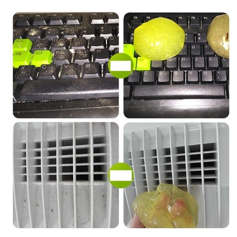 KEO MỀM LÀM SẠCH BỤI, keo dẻo hút bụi đa năng