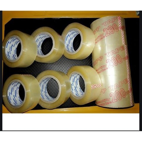 băng keo dán thùng cuộn 200 yds