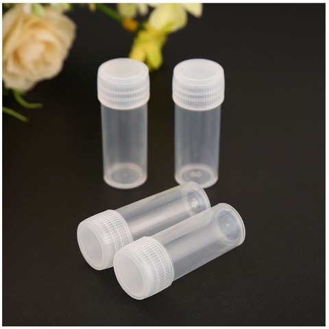 50 chai hủ nhựa nhỏ đựng đồ nguyên liệu 5g /5ml