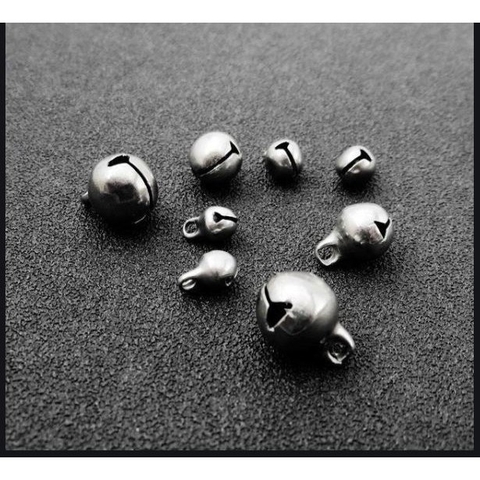 5-10 charm chuông inox không rỉ mix vòng