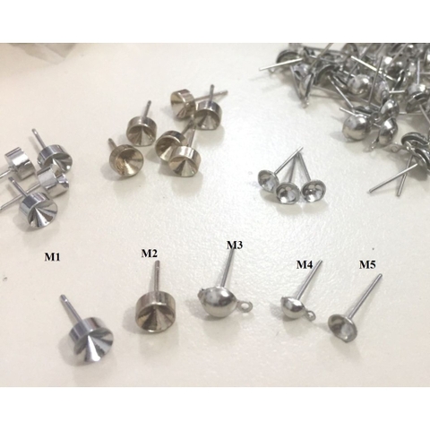 100 chốt làm hoa tai sát