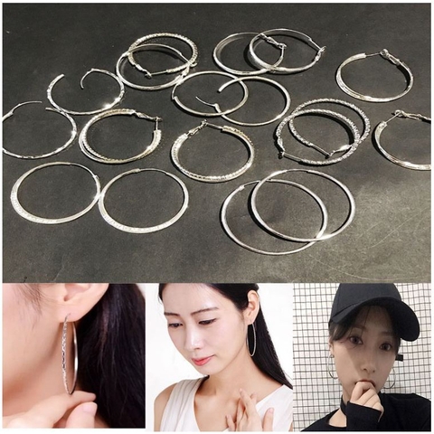 HOA TAI BẠC 925 HÀN QUỐC NHIỀU MẪU SALE RẺ