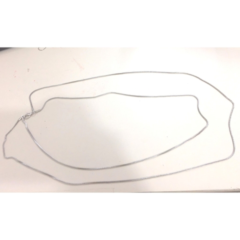 Dây chuyền đôi 2 tầng trơn-VCX01