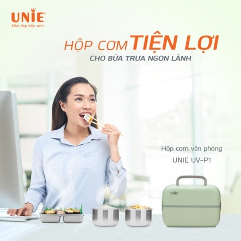 Hộp đựng cơm cắm điện văn phòng cao cấp UNIE UV-P1