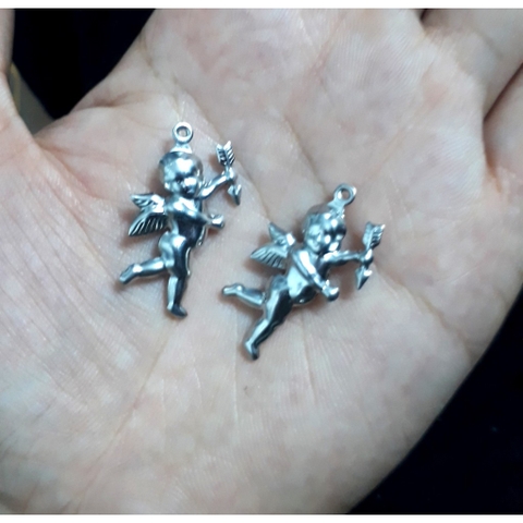 mặt thần tình yêu inox không rỉ 16x26mm (p39-52)