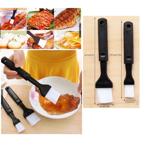 Set bộ 2 Cọ Quét Dầu Bằng Nhựa Cán Dài Chịu Nhiệt Cao Tiện Dụng