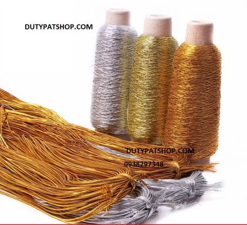 cuôn 300met dây thun kim tuyên co giãn size 0,8mm