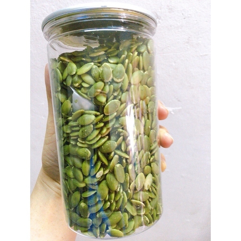 100-500g Nhân hạt bí xanh ấn độ rang chín ăn liền, làm bánh, làm sữa hạt dinh dưỡng