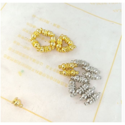 10 cái chốt khóa đầu dây nam châm làm trang sức